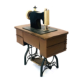 Réplica máquina coser antigua manual / Rèlica màquina cosir antiga manual